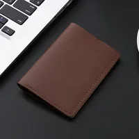 Women's Wallet Simple Folding Snap Button Small Wallet Driver's License Card Bag Male Student Soft Wallet Wholesale sku image 3