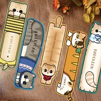 30 Original Kitten Reading Bookmarks Simple Hand Account Literary Creative Material Ins Reading Paper Bookmarks Can Be DIY main image 4