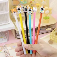 Cute Pet Dog Gel Pen Cute Puppy Pen Student Stationery Gel Pen Wholesale Reward Prize Gift main image 2