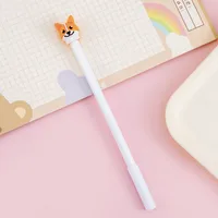 Cute Pet Dog Gel Pen Cute Puppy Pen Student Stationery Gel Pen Wholesale Reward Prize Gift sku image 2