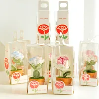 New Mother's Day Gift Suit Tulip Finished Handmade Flower Business Gift For Relatives And Friends main image 2