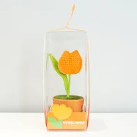 New Mother's Day Gift Suit Tulip Finished Handmade Flower Business Gift For Relatives And Friends sku image 6