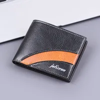 Men's Wallet Men's Short Wallet Card Holder Men's Wallet Large Capacity Multi-function Bag main image 2