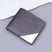 Men's Short Wallet Men's Dollar Bag Men's Wallet Vintage  Multi-card Stylish Wallet Wallet Wallet For Men main image 1