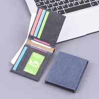 Short Canvas Wallet Men's Foreign Trade Hot Sale New Wallet Man Men's Wallet 9 Card Men's Wallet main image 4