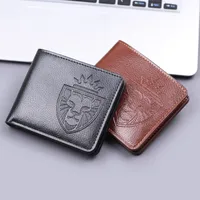 Men's Short Wallet Men's Wallet Dollar Bag  Wholesale Men's Wallet Card Bag New Menwallet main image 1