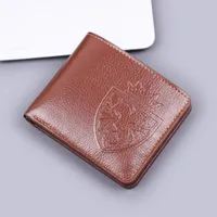 Men's Short Wallet Men's Wallet Dollar Bag  Wholesale Men's Wallet Card Bag New Menwallet sku image 2