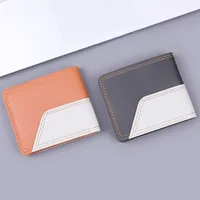 Men's Short Wallet Men's Card Holder Men's Wallet Men's Small Wallet US Dollar Bag   In Stock main image 1