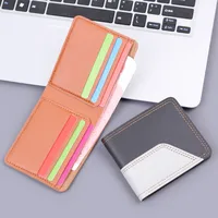 Men's Short Wallet Men's Card Holder Men's Wallet Men's Small Wallet US Dollar Bag   In Stock main image 3