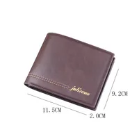 New Short Wallet Men's Card Holder Integrated Men's Wallet Business Short Wallet Men's Wallet With Zipper Factory Wholesale main image 4