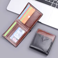 Wallet Men's Short Men's Ultra-thin Wallet New  Casual Men's Wallet Card Bag Integrated In Stock Wholesale main image 3
