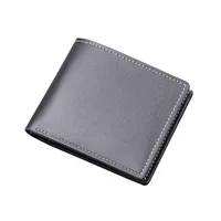 Men's Wallet Men's Card Holder One-piece Short Wallet Men's Wallet Men's 20% Folding Wallet Man  Wallet main image 5