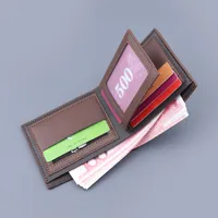 Men's Short Wallet Card Holder One Wallet Men's Wallet Multi-card Horizontal Business Men's Wallet main image 3