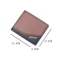 Men's Short Wallet Card Holder One Wallet Men's Wallet Multi-card Horizontal Business Men's Wallet main image 4