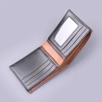 Short Men's Wallet Men's Card Holder New Men's College Students 9 Card Wallet Card Holder Simple Wholesale main image 3