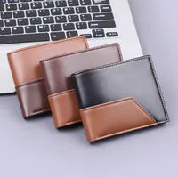 Wallet Men's High-end Sense Men's Short Wallet Men's Wallet 9-Card  Card Holder Wallet Multi-Card Holder main image 1