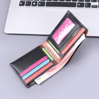 Men's Wallet Men's Short Wallet Card Holder Two-in-One Men's Wallet  New Men's Multi-Card Holder Wallet main image 2