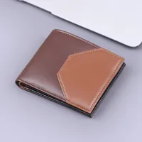 Men's Wallet Men's Short Wallet Card Holder Two-in-One Men's Wallet  New Men's Multi-Card Holder Wallet sku image 2