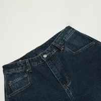 Jiayiku Men's  American High Street Retro Washed Jeans Loose Vibe Scimitar Wide Leg Pants For Men And Women main image 4