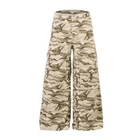 Jiayiku Fashion Brand American Street Functional Camouflage Overalls Men's Loose Wide Leg Pants Outdoor Casual Long Pants main image 1