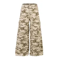Jiayiku Fashion Brand American Street Functional Camouflage Overalls Men's Loose Wide Leg Pants Outdoor Casual Long Pants sku image 3
