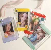 Wholesale Supply Of New Beverage Candy Bag Card Holder Photo Card Pendant Card Holder 3 Inch Small Card Storage main image 1