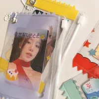 Wholesale Supply Of New Beverage Candy Bag Card Holder Photo Card Pendant Card Holder 3 Inch Small Card Storage main image 5