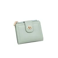 New And New Style Small Wallet Women's Short New Solid Color Simple Thin High-end Student Ins Multi-function Fashion Wallet Women main image 5