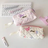Ins New Version Of Butterfly Printing Storage Bag Student High Color Value Pencil Bag Pencil Bag Diy Hand Account Material Storage Bag Bag main image 4