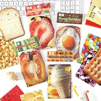 Infeel.Me Writing Paper Material Pack Food Diary Series Food Theme Handbook Base Message Note Paper main image 1
