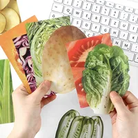 Infeel.Me Writing Paper Material Pack Food Diary Series Food Theme Handbook Base Message Note Paper main image 3