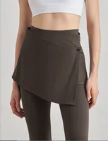 One-piece Outer Wear Sports Yoga Hip Covering Skirt Fitness Dance Anti-embarrassment Fart Curtain Outdoor Running Base Skirt main image 1