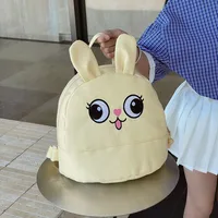 Kid'S Nylon Animal Cartoon Cute Square Zipper Functional Backpack main image 2