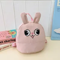 Kid'S Nylon Animal Cartoon Cute Square Zipper Functional Backpack sku image 5