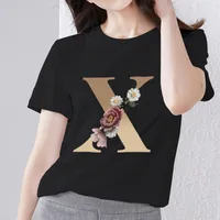 Women's T-shirt Short Sleeve T-Shirts Simple Style Classic Style Letter main image 3