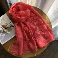 Women's Chinoiserie Ethnic Style Stripe Artificial Cotton  Silk Nylon Silk Scarf sku image 73