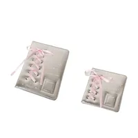 Ballet Silver Leather PU Loose-leaf Album Ballet Ribbon Star-chasing Card Storage Album Three-inch Polyaroid Card Album main image 5