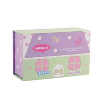 Ins Wind Magnetic Storage Paper Box Star-chasing Album Card Dust-proof Card Box High-value Office Desktop Notes Storage Box main image 5