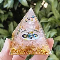 Explosions Crystal Gravel Pyramid Ornaments Home Resin Gum Drops Handicrafts Office Decoration Gifts main image 1