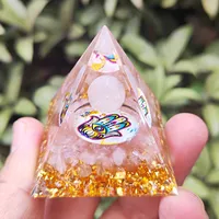 Explosions Crystal Gravel Pyramid Ornaments Home Resin Gum Drops Handicrafts Office Decoration Gifts main image 2