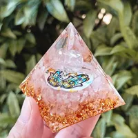 Explosions Crystal Gravel Pyramid Ornaments Home Resin Gum Drops Handicrafts Office Decoration Gifts main image 3
