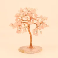 Manufacturer Wholesale Amethyst Money Tree Natural Energy Crystal Life Tree Agate Crystal Tree Ornaments H18 main image 3