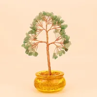 Manufacturer Wholesale Amethyst Money Tree Natural Energy Crystal Life Tree Agate Crystal Tree Ornaments H18 sku image 3