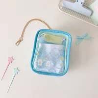 Simple Transparent Alovable Baby Bag Millet Whispering Doll Storage Display Pendant Bag Backpack Decoration Pain Bag Hanging Bag For Women sku image 3