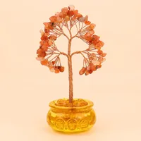 Manufacturer Wholesale Amethyst Money Tree Natural Energy Crystal Life Tree Agate Crystal Tree Ornaments H18 sku image 5