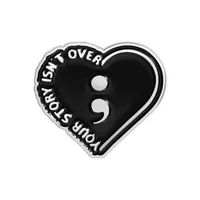 Creative Badge Suit Series English Pin Accessories All-match Personality Combination Multi-style Metal Brooch sku image 10