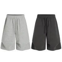 Jiayiku Men's  Summer Five-Point Pants New American Retro Sweatpants Couple Style Simple Wide-Leg Casual Pants main image 5