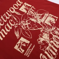 Jiayiku Trendy Brand  Summer T-Shirt New American Retro Couple T-Shirt Loose Creative Printed Cotton Short-Sleeved main image 4