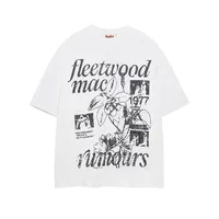 Jiayiku Trendy Brand  Summer T-Shirt New American Retro Couple T-Shirt Loose Creative Printed Cotton Short-Sleeved sku image 3