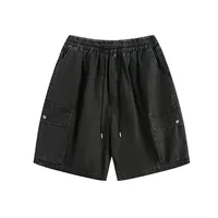 Men's Casual Shorts Simple Versatile American Retro Trendy Brand Washed Niche Workwear Casual Knee-Length Shorts Unisex main image 2